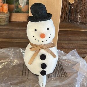Pottery Barn Kids Snowman ⛄️ Stocking Holder BNIB